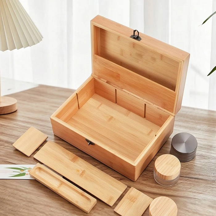 Wooden stash box